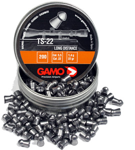 Gamo TS-22 .22 Cal, 22 Grains, Round Nose, 200ct 