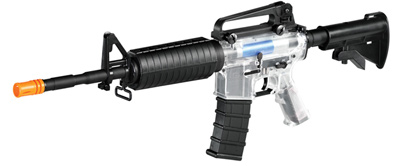 Gameface 14A4 AEG, Clear & Black Airsoft gun
