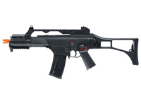 H&K G36C Dual Power Airsoft Submachine Gun, Black