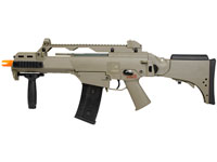 ''H&K G36CV AEG Airsoft Rifle, Brown''