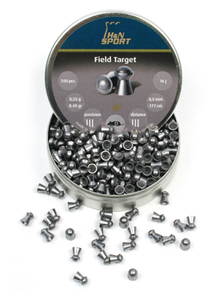 H&N Field Target .177 Cal, 8.49 Grains, Domed, 500ct
