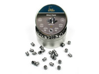 H&N Silver Point .25 Cal, 24.38 Grains, Pointed, 200ct