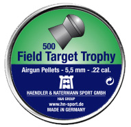 H&N Field Target Trophy .22 Cal, 14.66 Grains, Round Nose, 500ct