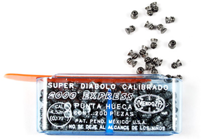 Mendoza Solid Skirt .177 Cal, 8.4 Grains, Hollowpoint, 200ct
