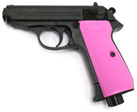 Walther PPK/S with Pink Grips