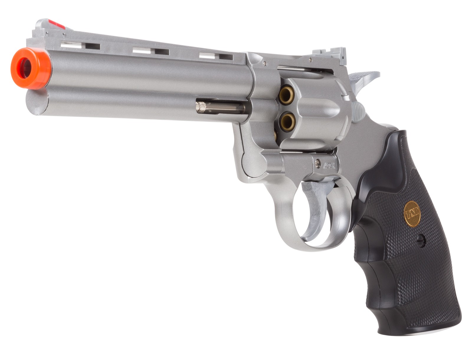 TSD 938 UHC 6 inch revolver, Silver 6mm