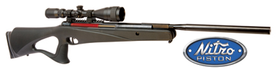 .22 BenjaminTrail NP (Nitro Piston)<br> air rifle combo<br> 23 ft-lbs of muzzle energy!
