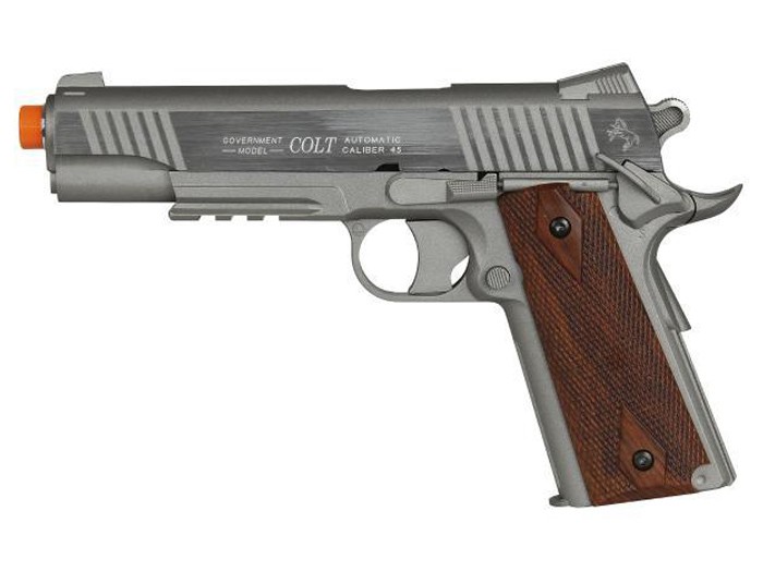 Colt 1911 Full-Metal Airsoft Pistol, Non-Blowback 6mm