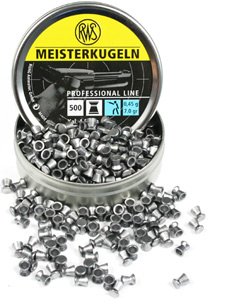 RWS Meisterkugeln Pistol .177 Cal, 7.0 Grains, Wadcutter, 500ct
