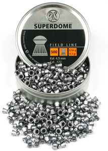RWS Superdome .177 Cal, 8.3 Grains, Domed, 500ct
