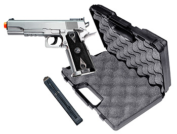 TSD Tactical 1911 CO2 Silver  Version Airsoft gun