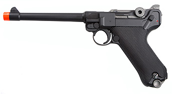 WE P08 Metal Gas 6 inch barrel airsoft pistol Airsoft gun