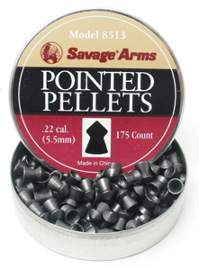 Savage Arms .22 Cal, 15.5 Grains, Pointed, 175ct