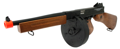 Cybergun Thompson M1A1 Metal AEG with extra Drum Magazine Airsoft gun
