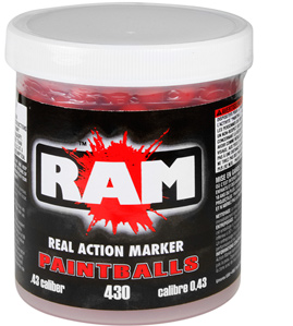 paintball red