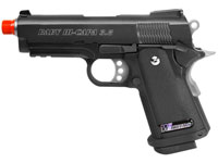 WE Baby Hi-Capa 3.8 Wave Airsoft Pistol, Black
