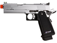 WE Hi-Capa 5.1 Dragon Type A Silver Metal Pistol