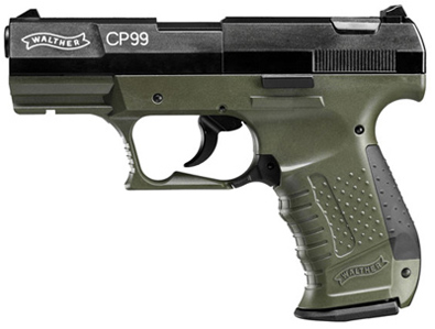 Walther CP99 CO2 Gun, Green