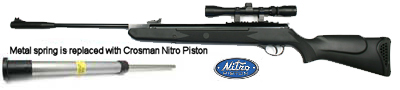 Walther Talon Magnum with Nitro Piston Air rifle