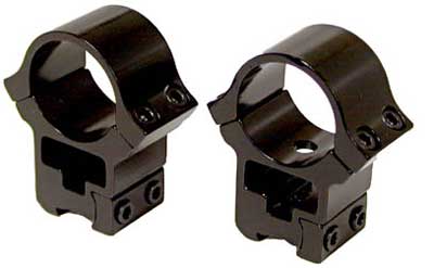 AirForce 1" Rings, High, 9.5-13.5mm Dovetail, See-Thru