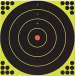 Birchwood Casey Shoot-N-C Bullseye Targets, 12 inch, 5 Targets + 120 Pasters