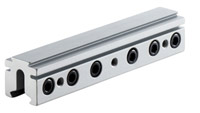 BKL 3/8 inch or 11mm Dovetail Riser, 4 inch Long, Silver