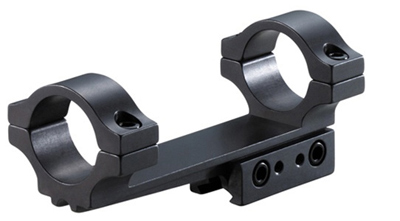 BKL 1-Pc Mount, 4 inch Long, 1 inch Rings, 3/8 inch or 11mm Dovetail, Matte Black