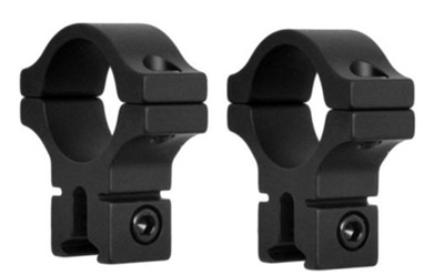 BKL 1 inch Rings, 3/8 inch or 11mm Dovetail, High, Matte Black