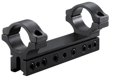 BKL 1-Pc Mount, 1 inch Rings, 14mm Dovetail, Matte Black