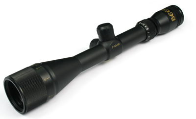 Beeman 3-12x40AO Rifle Scope, 1/4 MOA, Duplex Reticle, 1 inch Tube
