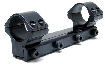 Beeman 5040 1-Pc Mount w/1 inch Rings, Medium, 9.5-11.5mm Dovetail