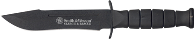 Smith & Wesson Search & Rescue Knife, Fixed, Plain