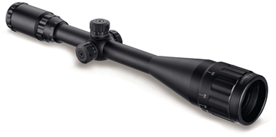 CenterPoint Adventure Class 6-24x50AO Rifle Scope, Red/Green Ill. Reticle, 1 inch Tube