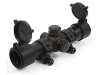 Crosman Red/Green Dot Sight, Weaver Rings, Lens Covers