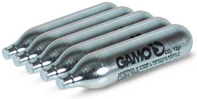 Gamo 12 Gram CO2 (5 Cartridges)
