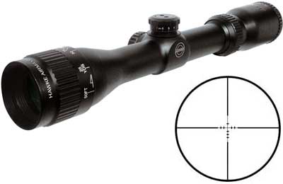 Hawke Sport Optics Airmax 2-7x32AO Rifle Scope, Map 6 Reticle, 1/4 MOA, 1 inch Tube