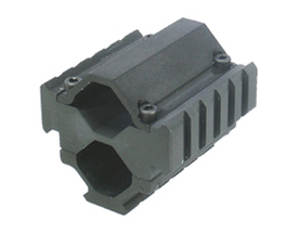 Leapers Deluxe Shotgun Tri-Rail Barrel Mount