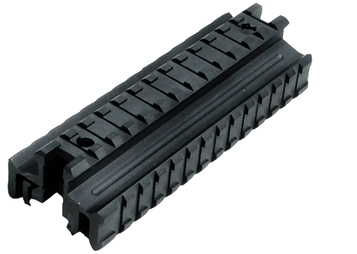 UTG Deluxe Weaver Tri-Rail Riser Mount, See-Thru