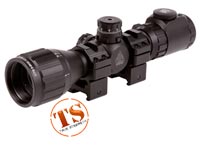UTG 3-9x32 AO Bug Buster Rifle Scope, EZ-TAP, Illuminated Mil-Dot Reticle, 1/4 MOA, 1" Tube, Weaver/Picatinny Rings