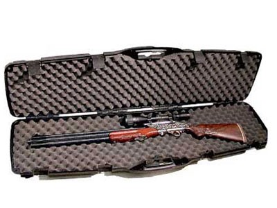 Single scoped rifle hard case