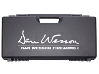 ASG Dan Wesson Revolver Case With Logo, Plastic, Black, 3.3&
