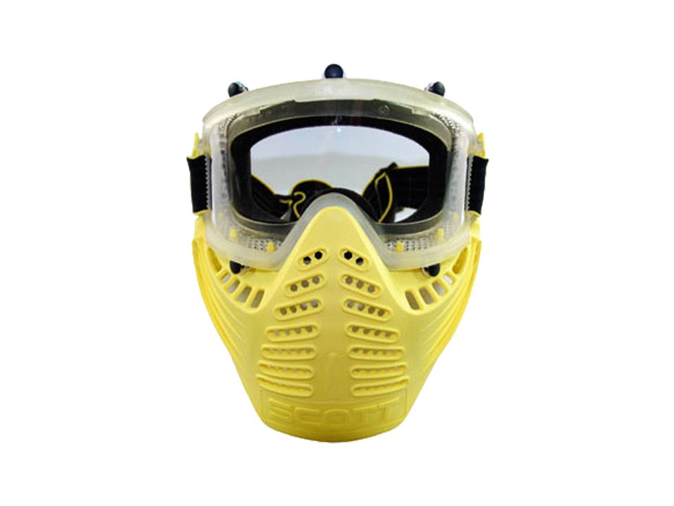TSD Scott Vectra Airsoft / Paintball Referee Yellow Goggle AntiFog