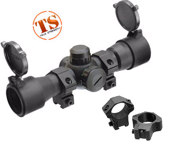 UTG Golden Image 1 Red/Green Dot Sight<br> Weaver & 11mm Dovetail Combo