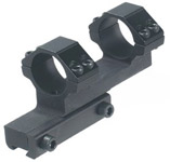 Leapers Accushot 1-Pc Bi-directional Offset Mount w/1" Rings, High, 11mm Dovetail