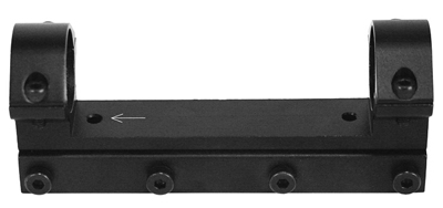 RWS Lock Down 1-Pc Mount w/30mm Rings, 11mm Dovetail, Barrel Droop Compensation