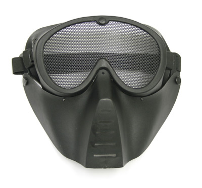 Airsoft black face mask
