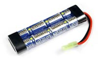 Intellect 9.6V 1600mAh Intellect Battery with with mini Tamiya connector 
