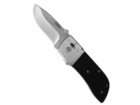 Seber Ratcheting Knife, 3 inch Locking Blade, Drop Point, Non-Serrated Edge
