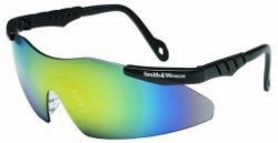 Smith & Wesson Magnum Series Gold Metallic Mirror lens safety glasses