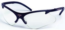 Smith & Wesson Code 4 Shooting Glasses, Clear Lenses, Black Frame